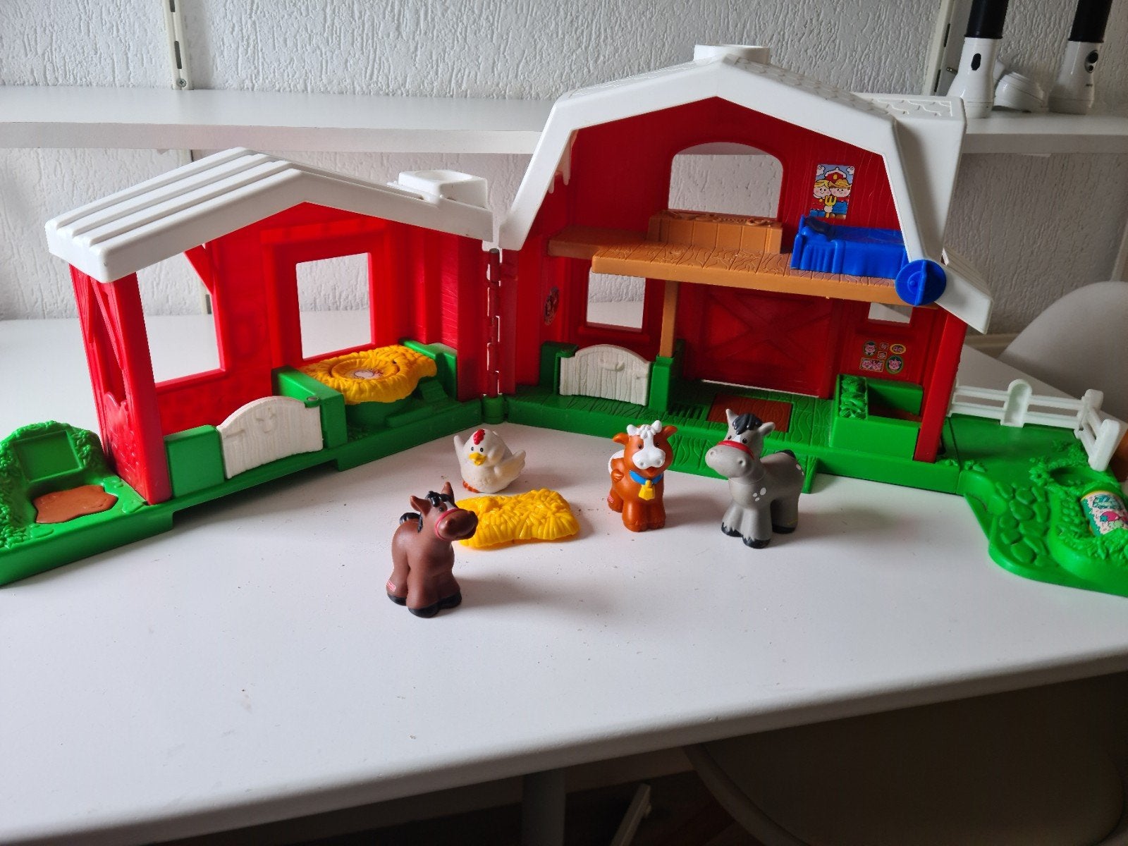 fisher price boerderij,  huis, brandweer, Ophalen of Verzenden