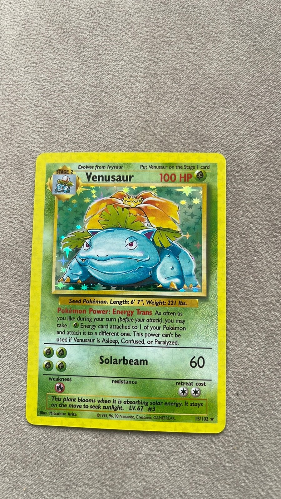 Venusaur 1995, Ophalen of Verzenden, Zo goed als nieuw
