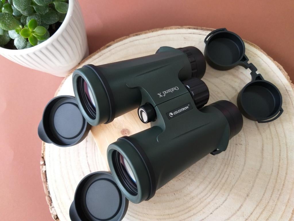 Celestron OutlandX 10x42 FMC/Fog-Waterproof/Leger Groen, Dakkant (recht), Nieuw, Ophalen of Verzenden, 8 tot 12x