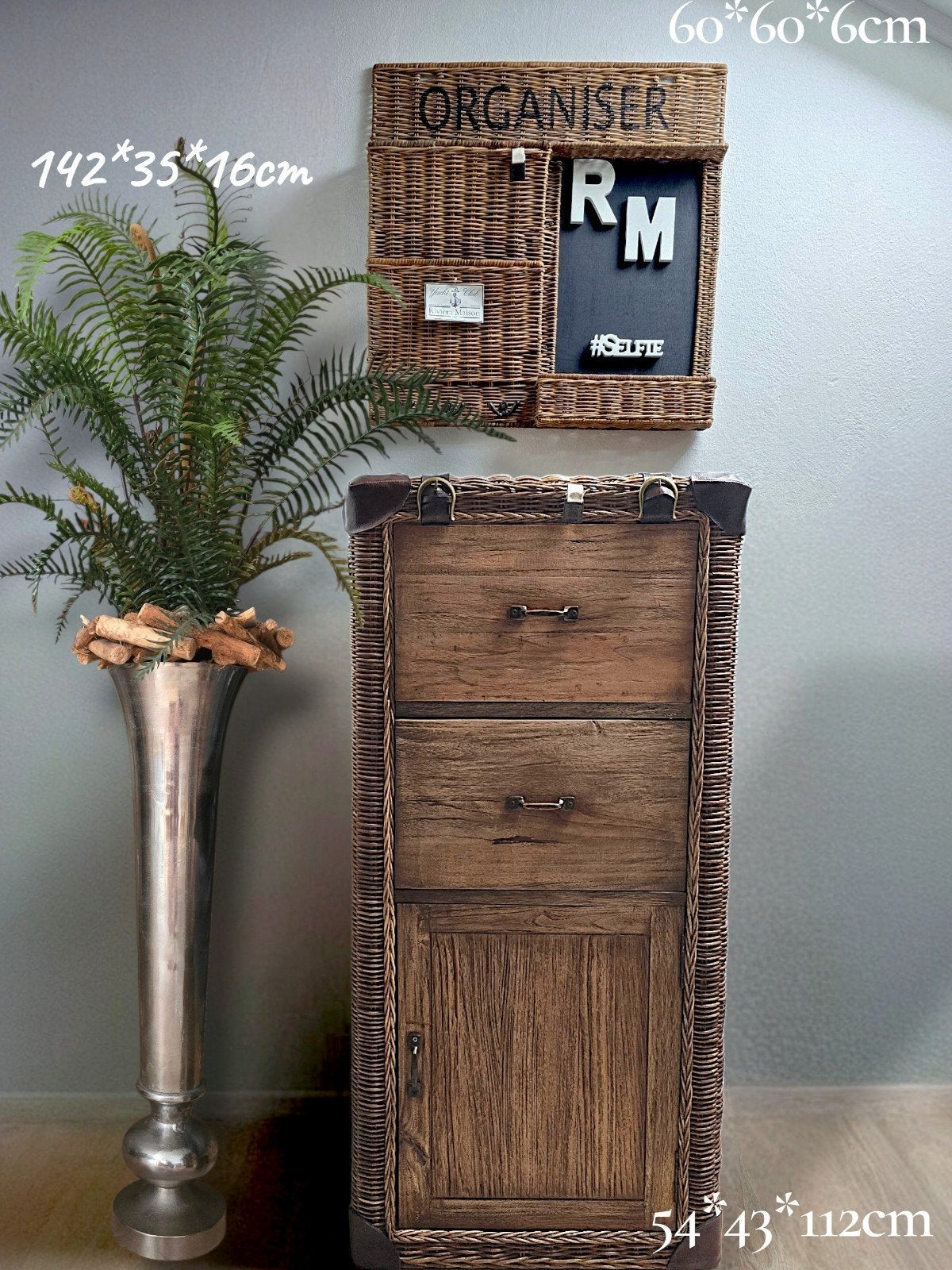 RIVIÈRA MAISON TRUNK KAST & RIVIÈRA MAISON ORGANIZER, Ophalen, Zo goed als nieuw
