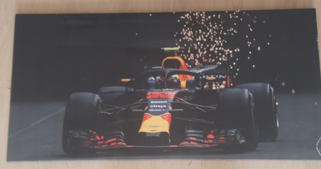 Canvas Max Verstappen - Nieuwstaat - 120x60 cm, 50 tot 75 cm, Nieuw, Ophalen of Verzenden, Print