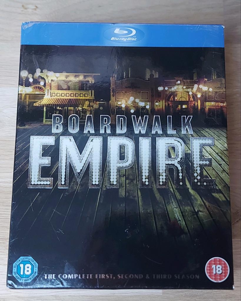 Te koop: boardwalk empire seizoen 1-3 op blu-ray, Vanaf 12 jaar, Ophalen of Verzenden, Gebruikt