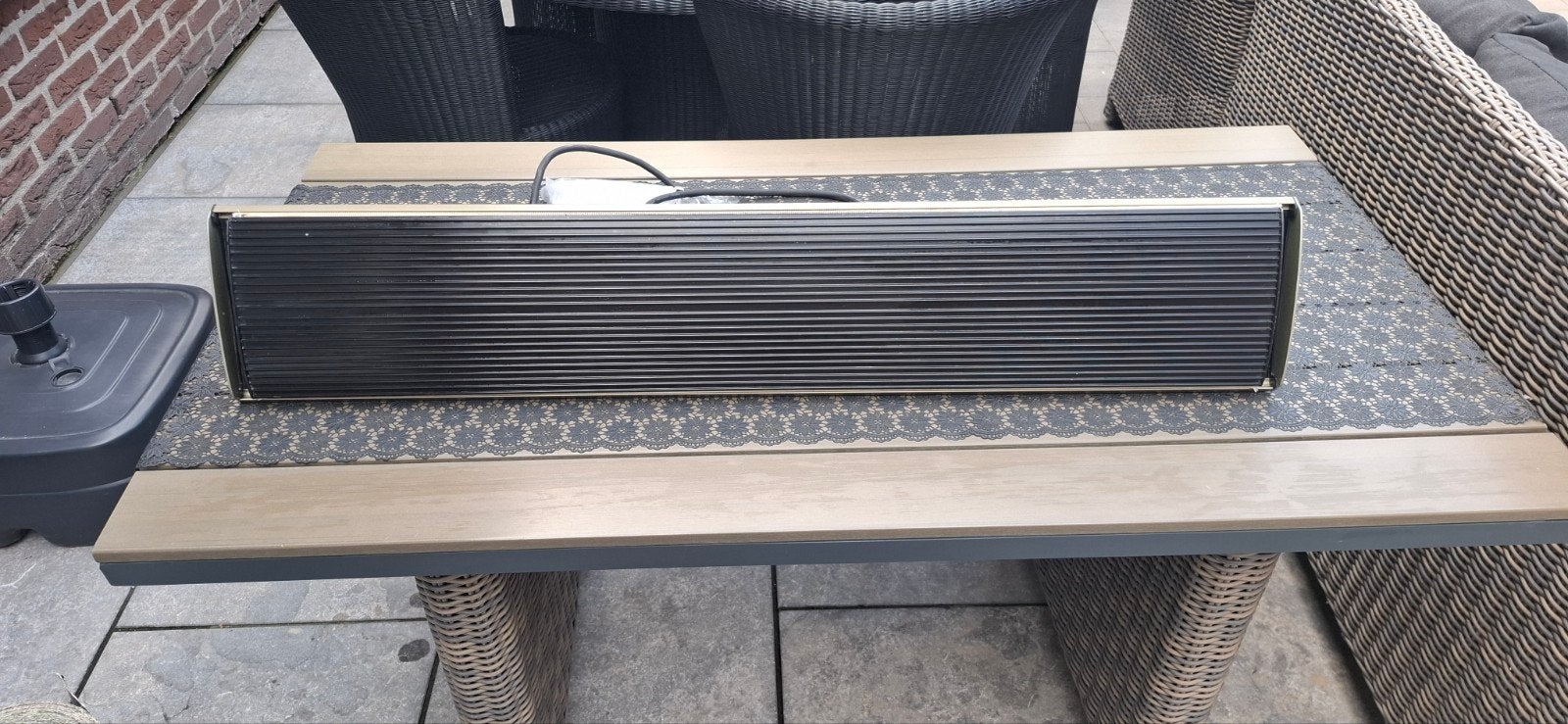 terras heather, Tuin en Terras, Terrasverwarmers, Ophalen, Zo goed als nieuw, Elektrisch, Wand