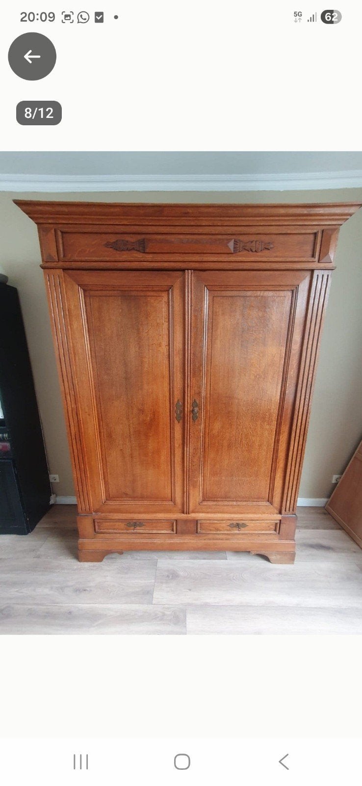 kast. antieke kast., Antiek en Kunst, Antiek | Meubels | Kasten, Ophalen