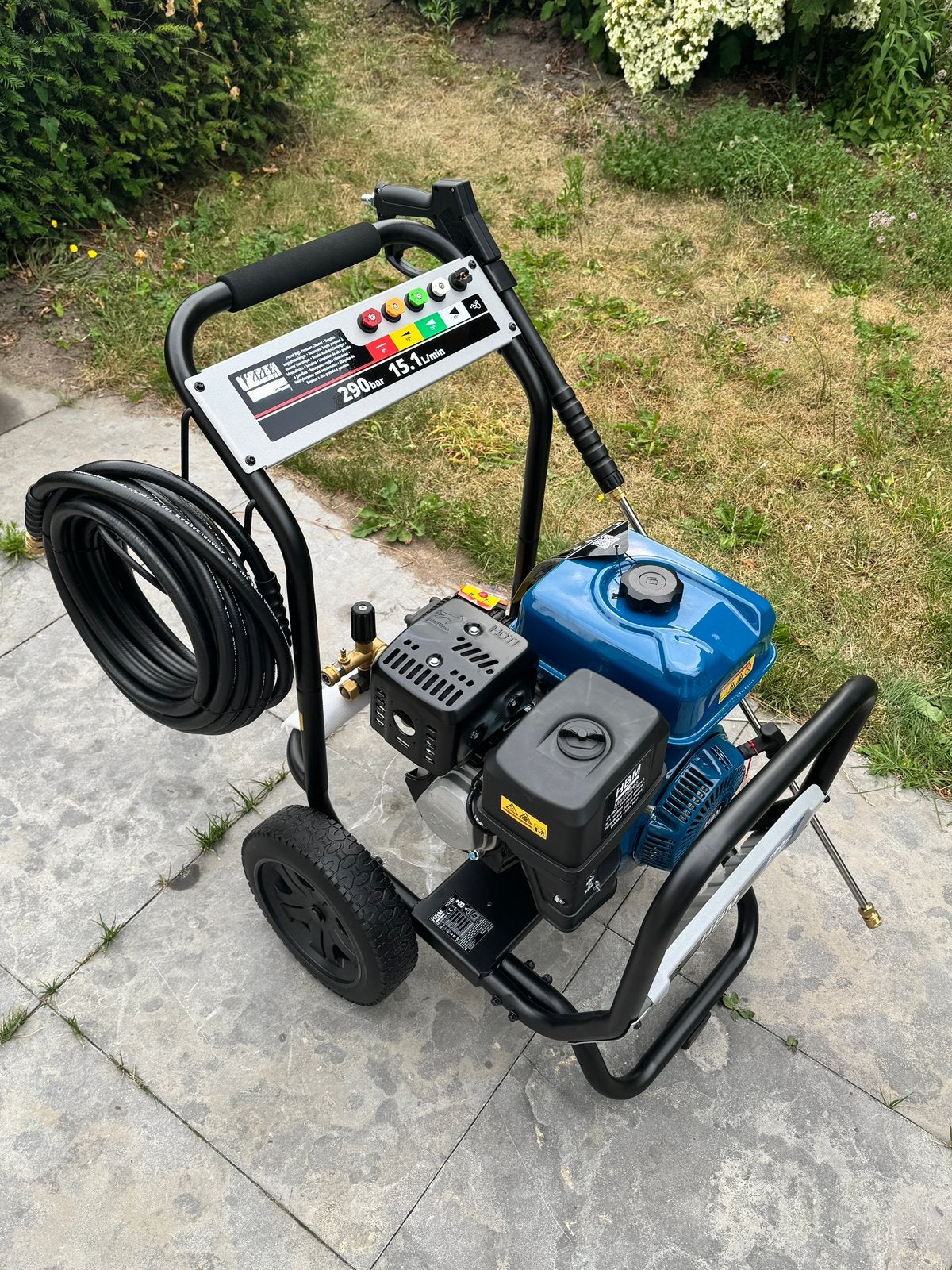 HBM Benzine Hogedrukreiniger 290 bar 15,1L/min 459cc