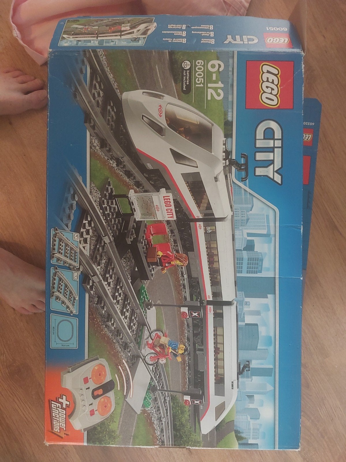 Lego city trein, Ophalen