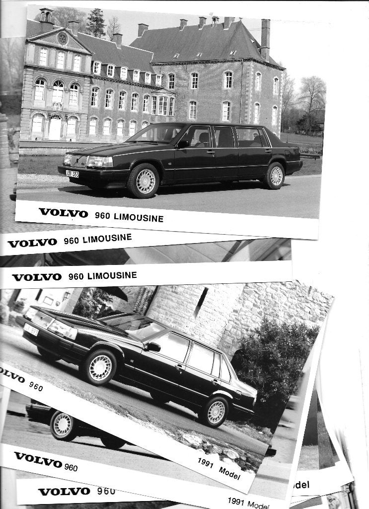 VOLVO 960,  persfoto's 1991, Ophalen of Verzenden, Zo goed als nieuw, Volvo
