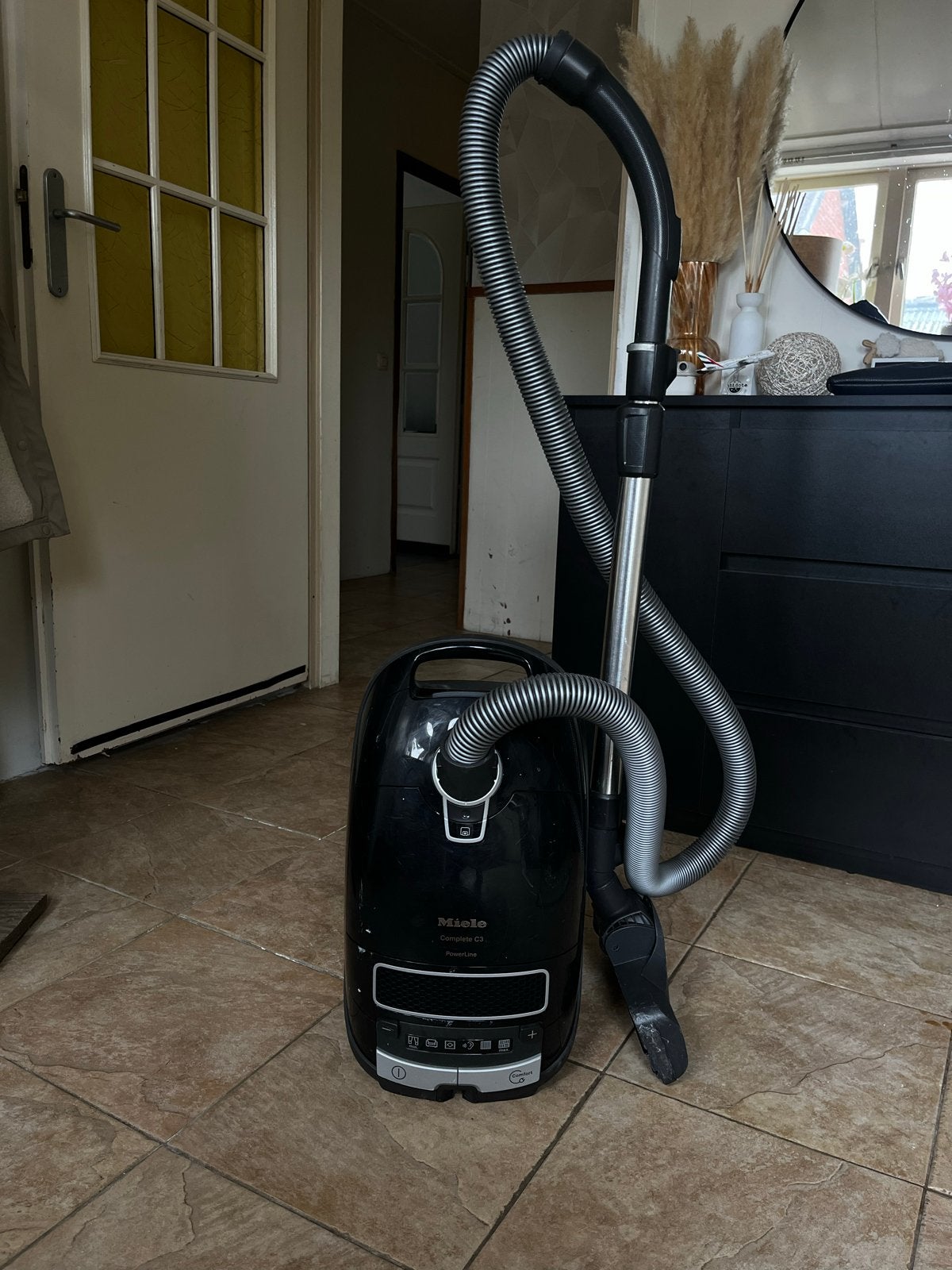 Miele Complete C3 PowerLine Sledestofzuiger, Witgoed en Apparatuur, Stofzuigers, Stofzak, Gebruikt, Ophalen of Verzenden, 1600 tot 2000 watt