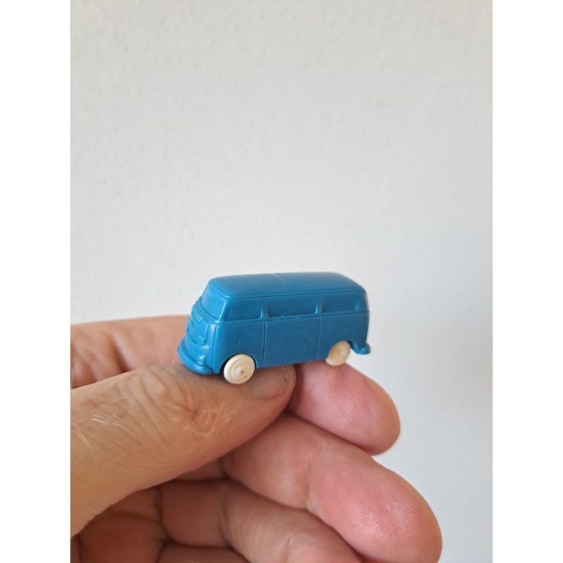 Volkswagen Type 2 T1 Combi Bus Kunststof Modelauto Blauw, Ophalen of Verzenden, Zo goed als nieuw, Auto