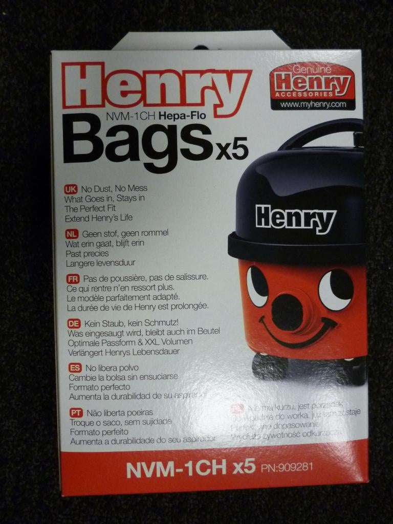 stofzakken numatic henry NIEUW nvm1 5 stofzak, Ophalen of Verzenden