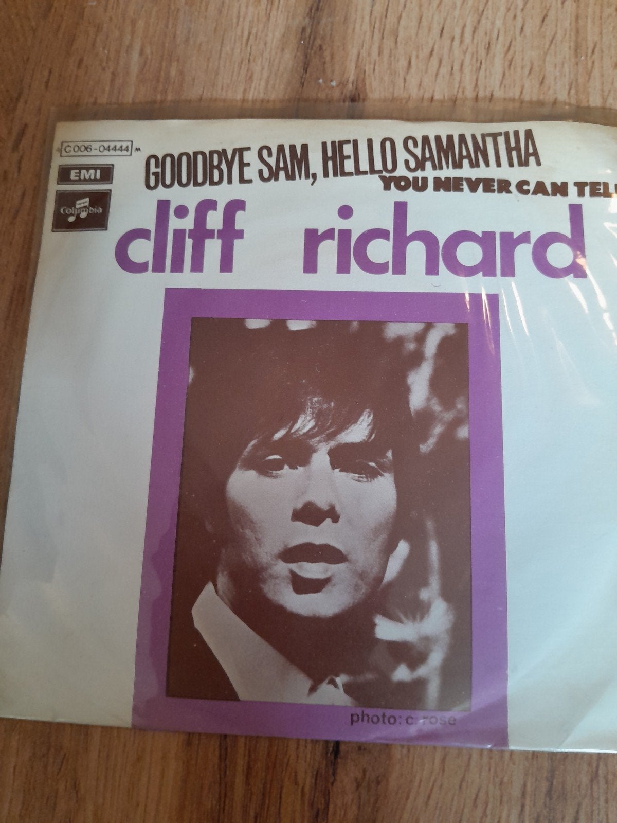 cliff richard 7inch goodbye sam hello samantha, Ophalen of Verzenden, Zo goed als nieuw, Pop