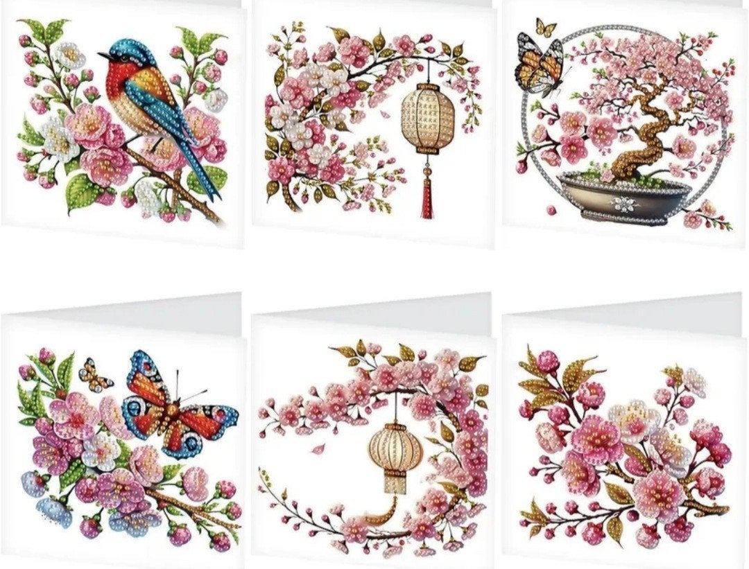 Diamond painting kaarten, Ophalen of Verzenden, Nieuw, Overige thema's