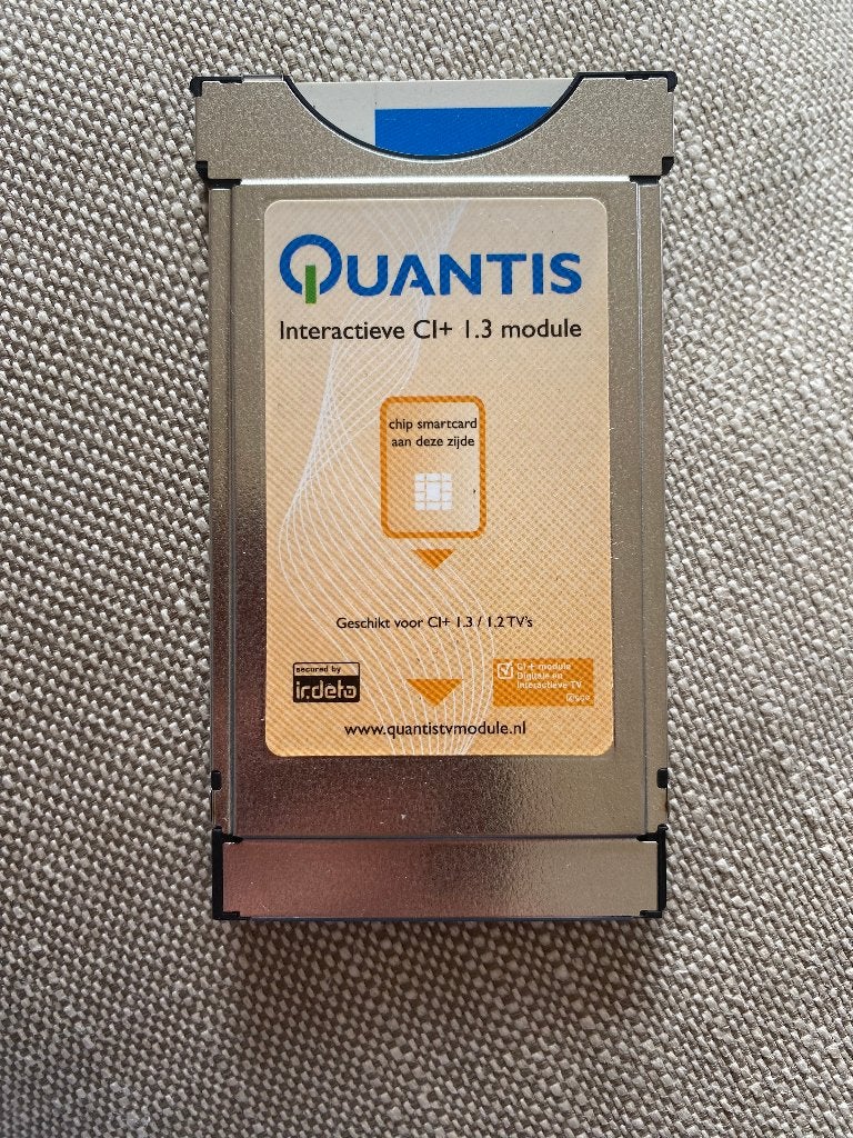 Quantis interactieve CI+ 1.3 module., Ophalen of Verzenden, Zo goed als nieuw