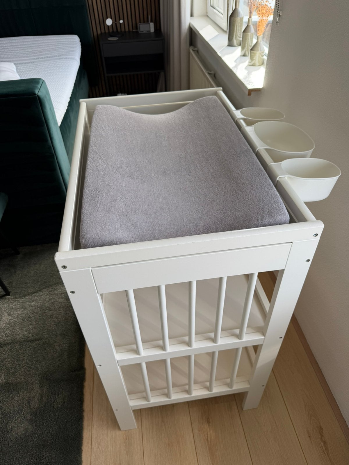 IKEA Gulliver aankleedcommode + aankleedkussen met 3 hoezen, Kinderen en Baby's, Kinderkamer | Commodes en Kasten, Minder dan 90 cm