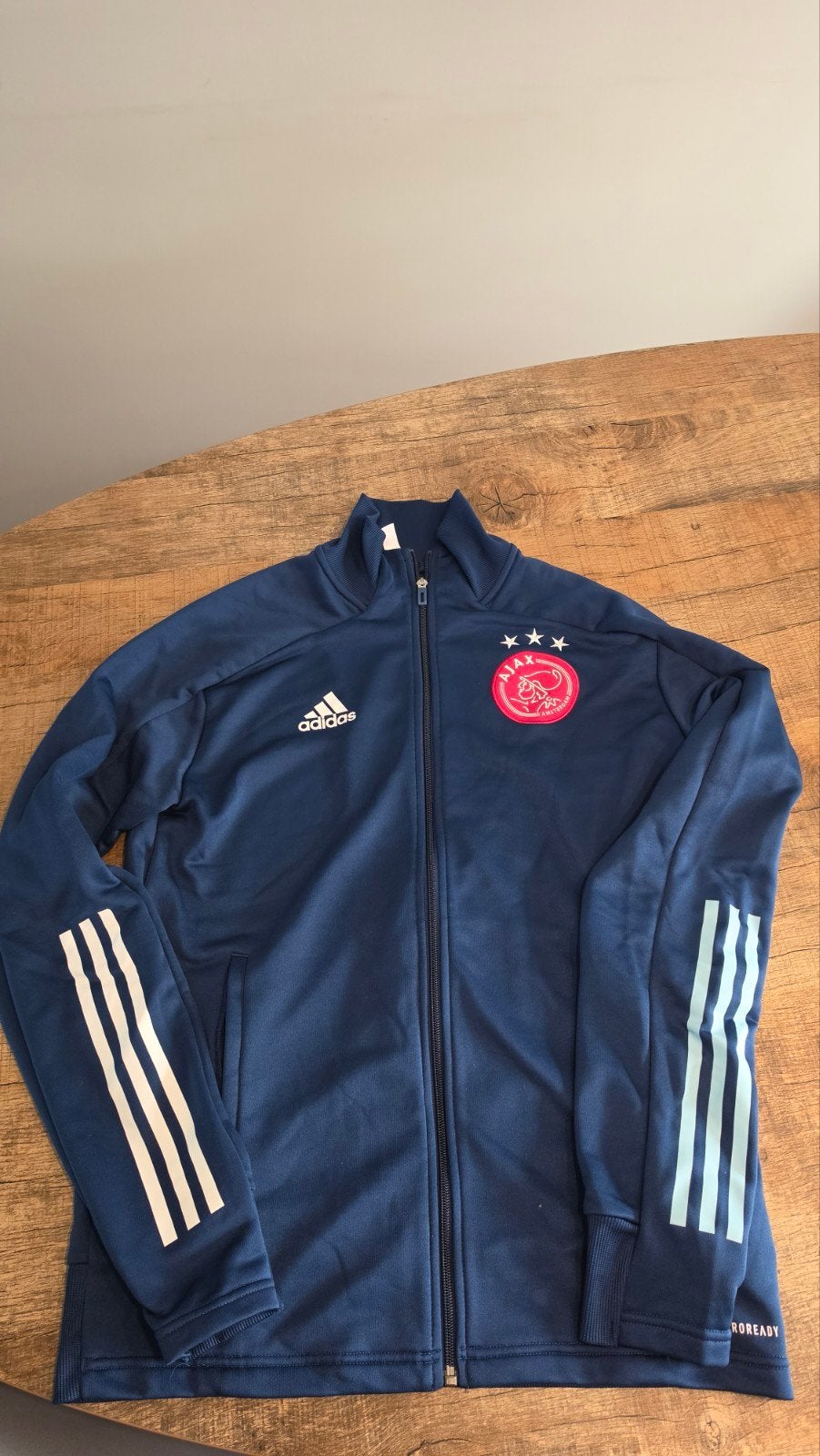 Ajax Presentatiejack 2020/2021 Adidas - Maat M, Ophalen of Verzenden, Zo goed als nieuw, Adidas, Voetbal