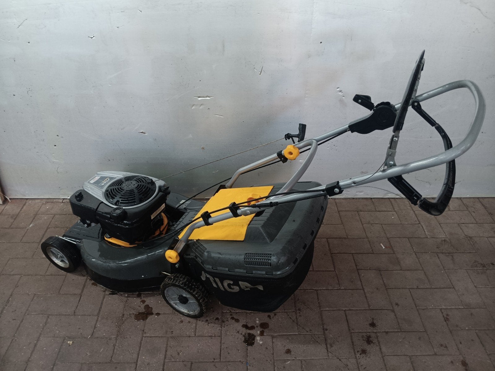 Stiga Turbo Pro 55 SV Benzine Grasmaaier, Ophalen, Cirkelmaaier, Gebruikt, Versnellingen