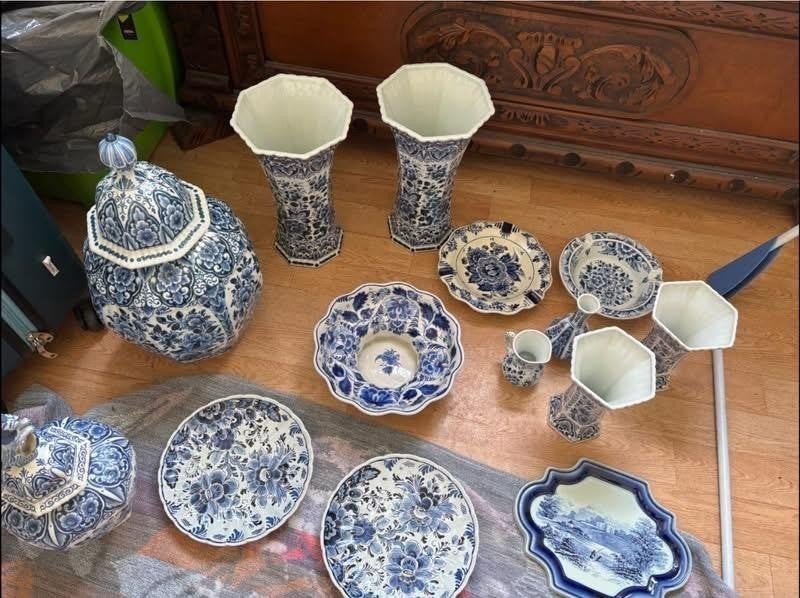 diverse oud delfts, Antiek en Kunst, Ophalen
