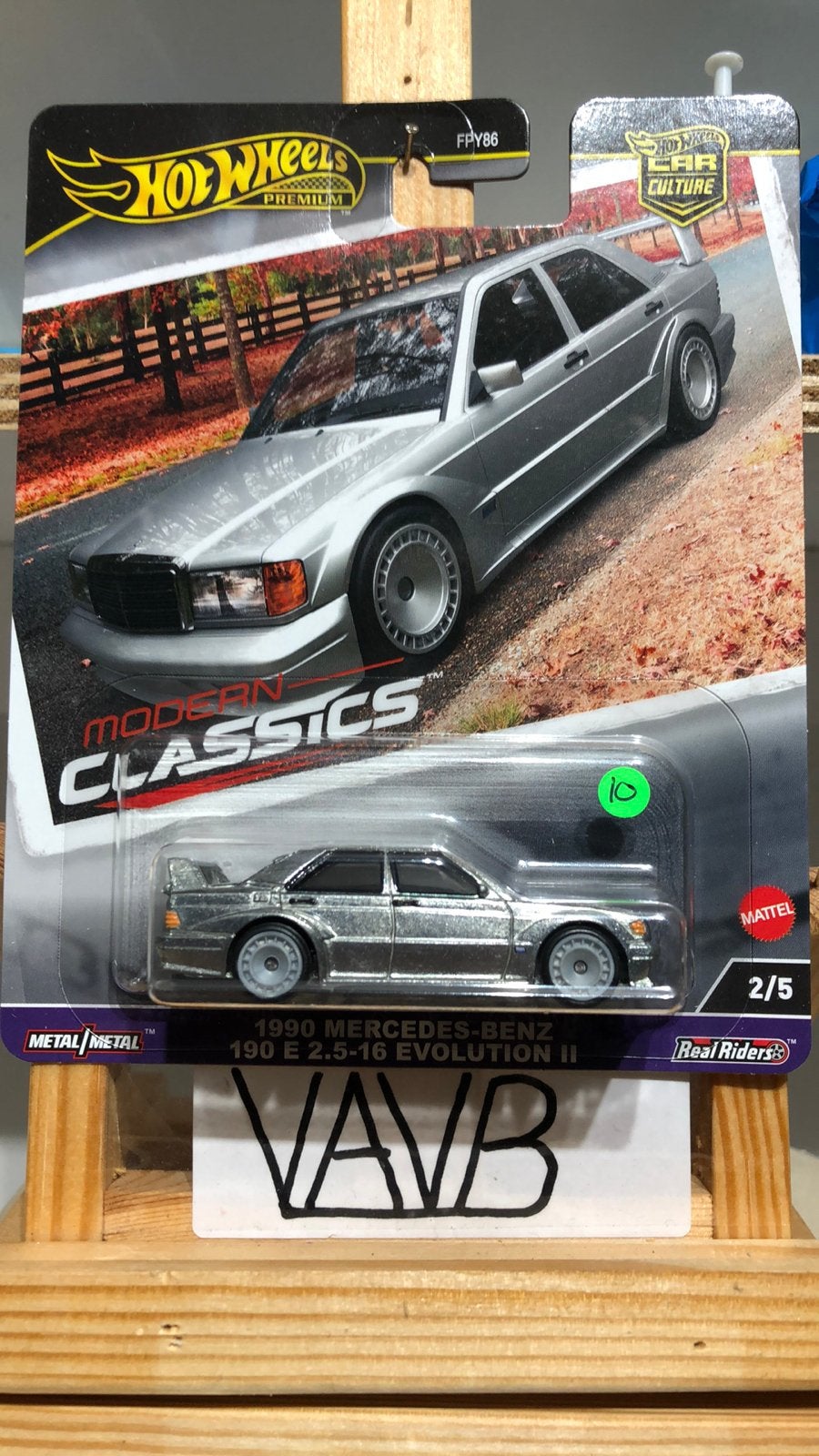 4 Mercedes 190e 2.5 16v evo Hot Wheels Hotwheels VAVB nieuw, Ophalen of Verzenden, Nieuw, Auto