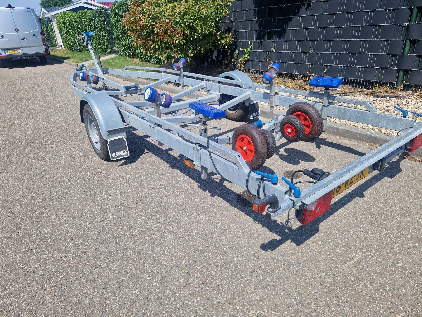Vlemmix trailer 1800/700 in zéér goede en nette staat  !!!, 1500 tot 3000 kg, 6 tot 9 meter, Overige typen, Ophalen of Verzenden