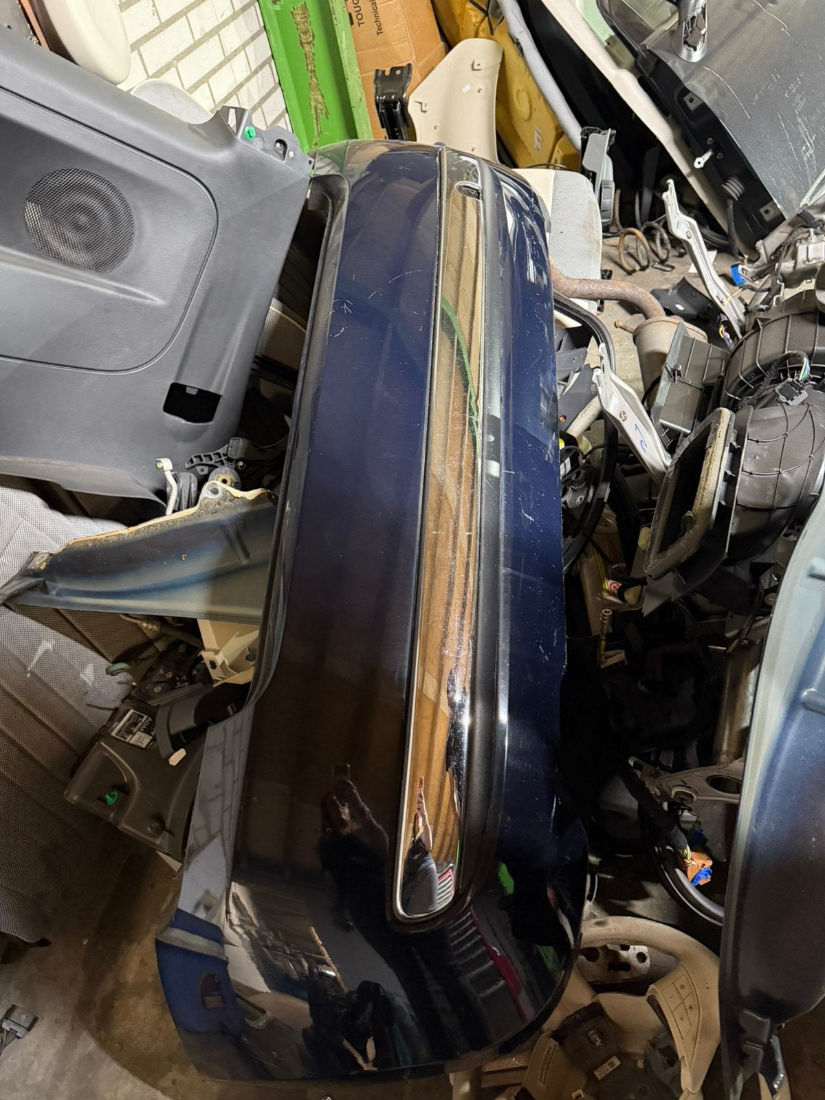 Bumper fiat 500, Ophalen of Verzenden, Gebruikt