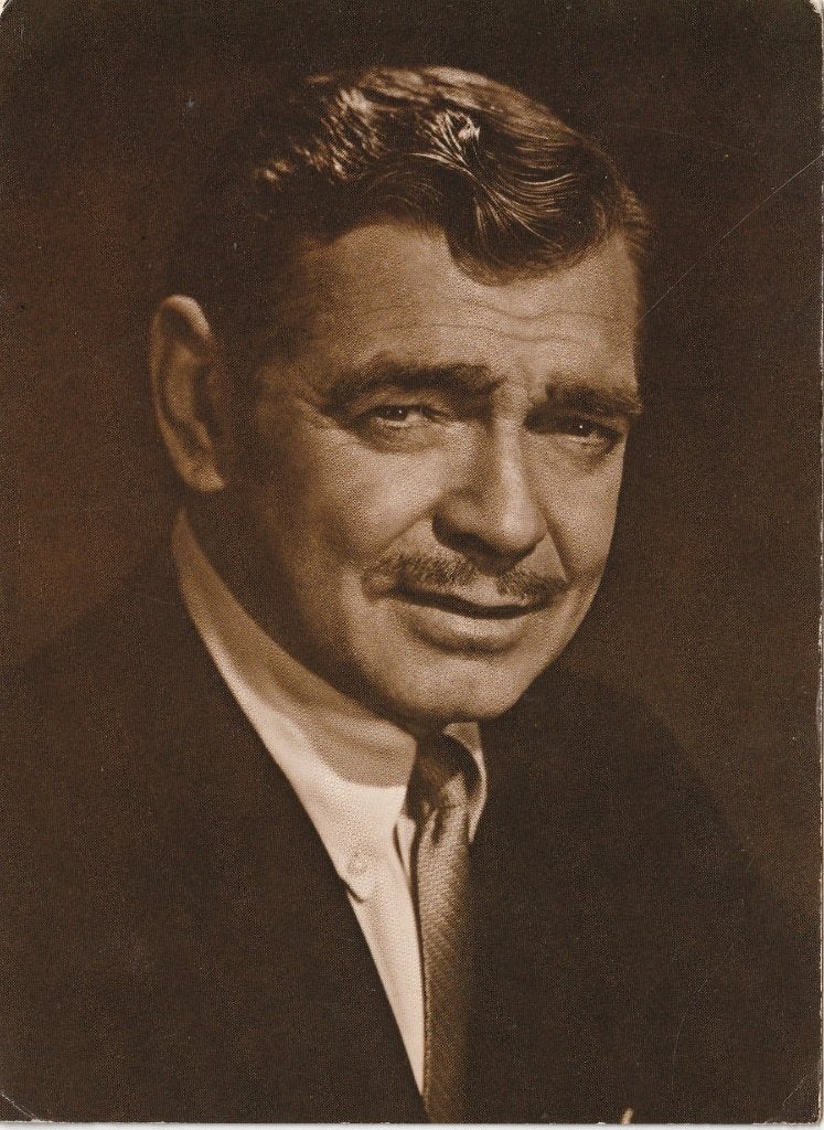 Kaart Clark Gable (2), Verzenden, Ongelopen, Sterren en Beroemdheden