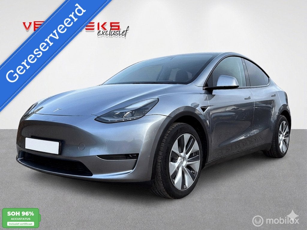 Tesla Model Y Long Range Dual Motor + Trekhaak/BTW!, Auto's, Tesla, Bedrijf, Te koop, Model Y, 4x4, ABS, Achteruitrijcamera, Airconditioning