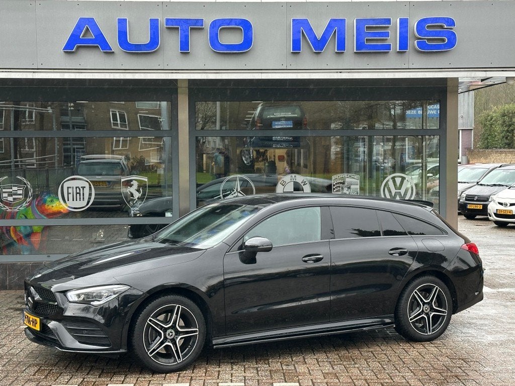 Mercedes-benz CLA-KLASSE 250 E BNS SOL AMG LD Navi Cruise Ca, CLA, 4 cilinders, 1650 kg, Zwart