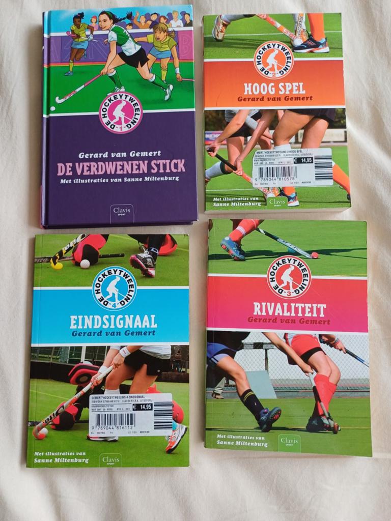 De Hockeytweeling boekenreeks - Gerard van Gemert, Ophalen of Verzenden, Zo goed als nieuw, Gerard van Gemert, Fictie algemeen