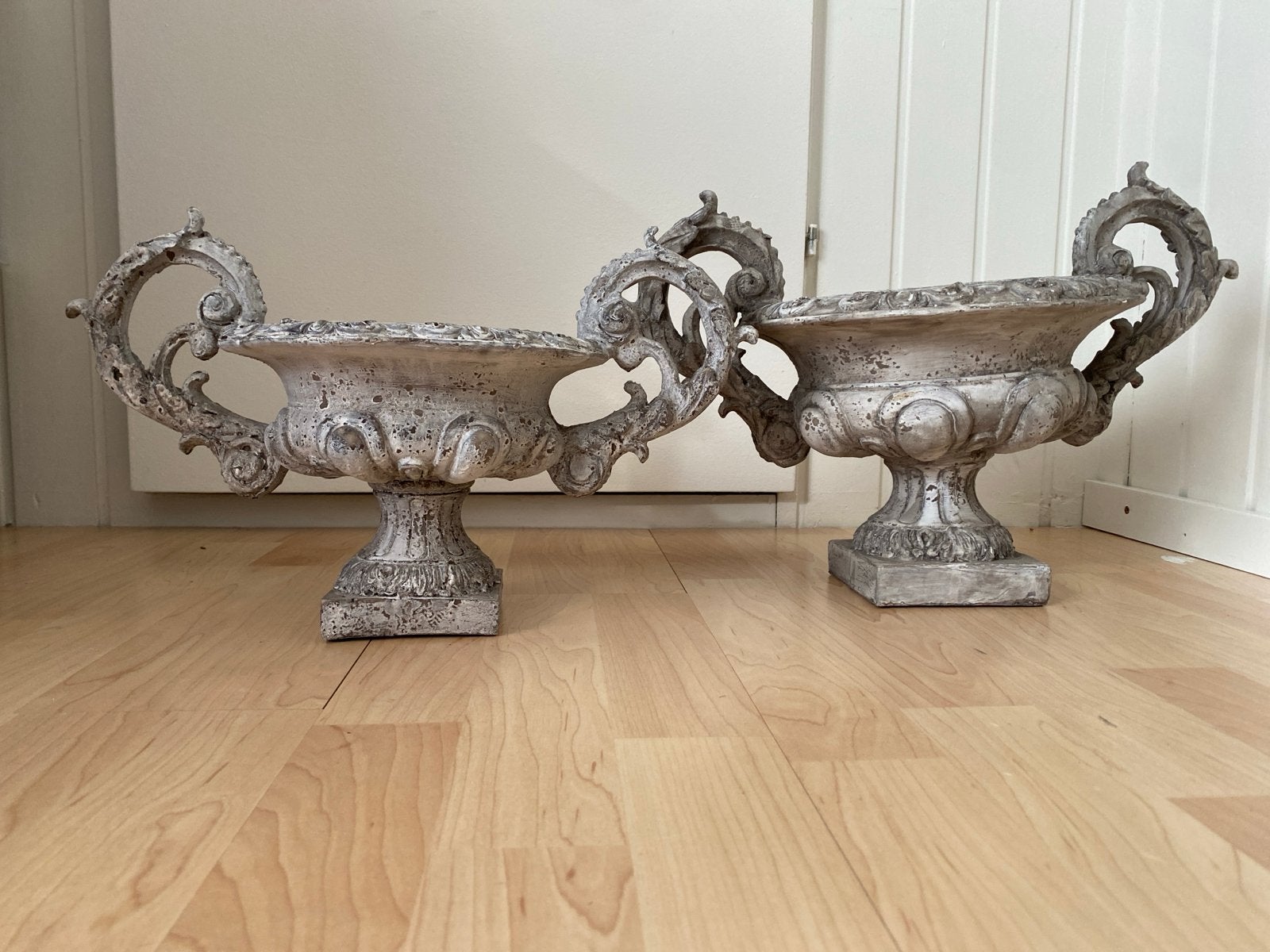 Decoratieve potten/vazen set - Barok stijl, Ophalen