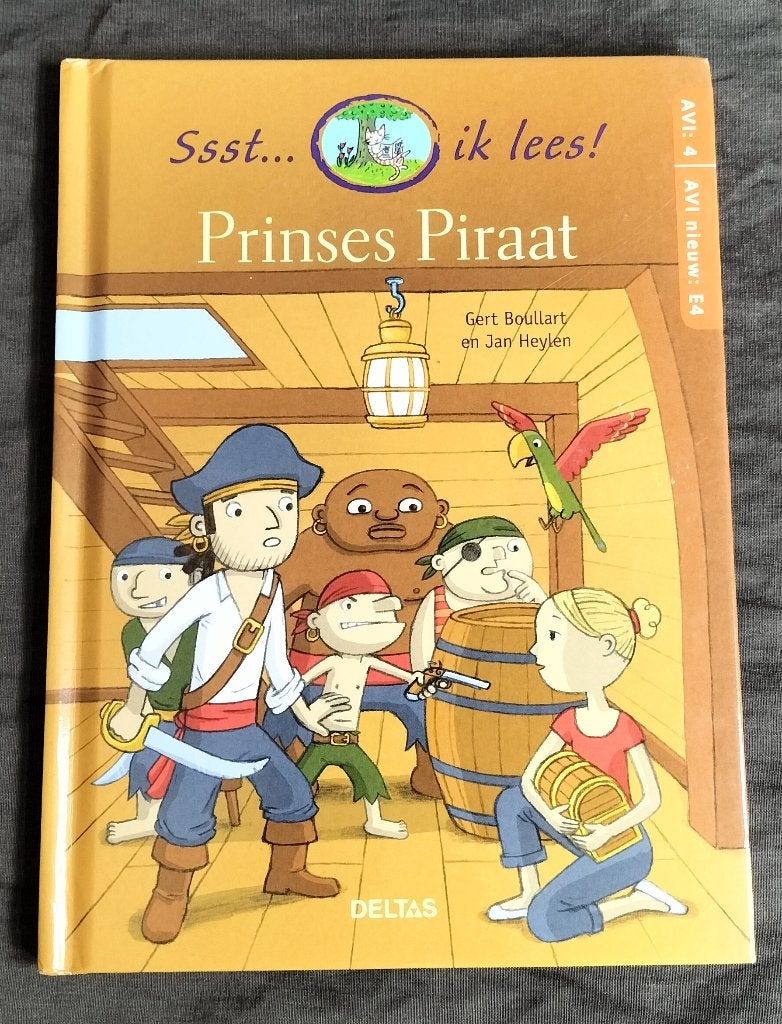 Ssst... ik lees! - Prinses piraat ( Avi 4 /E4 )