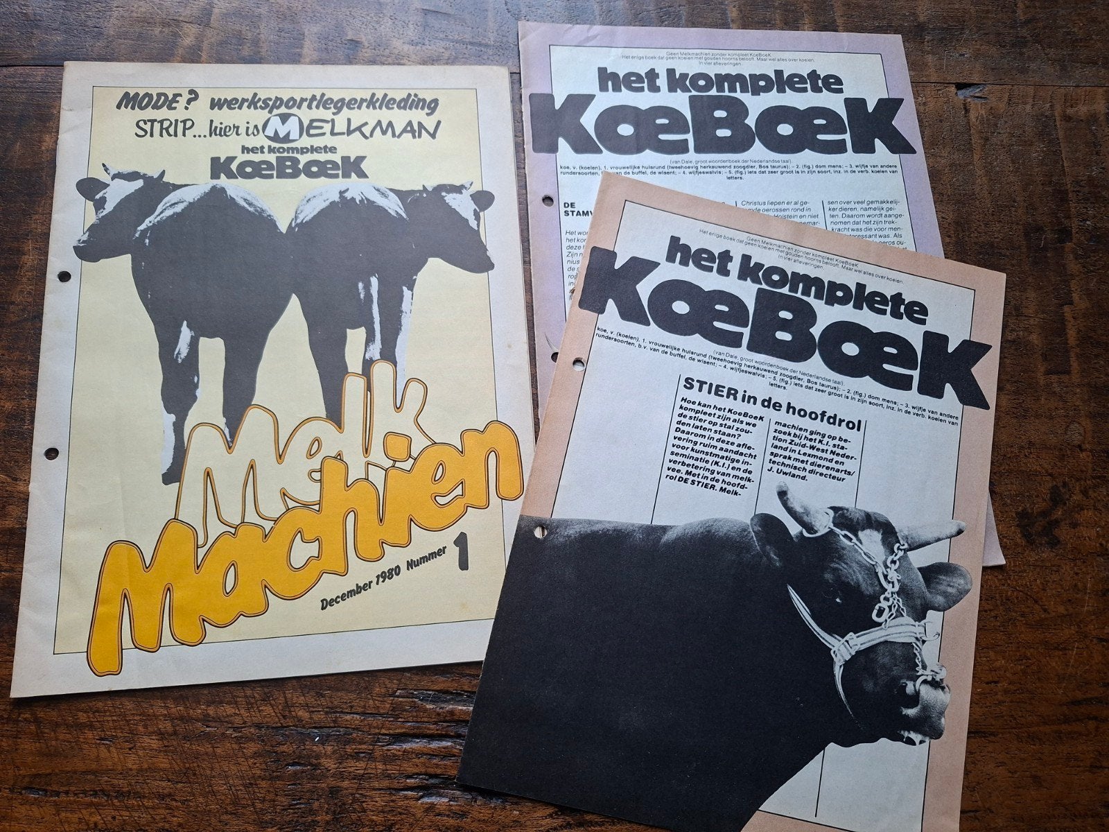 Melk Machien en het complete Koeboek, Verzamelen, Ophalen of Verzenden, Gebruikt, Boerderijdier, Overige typen