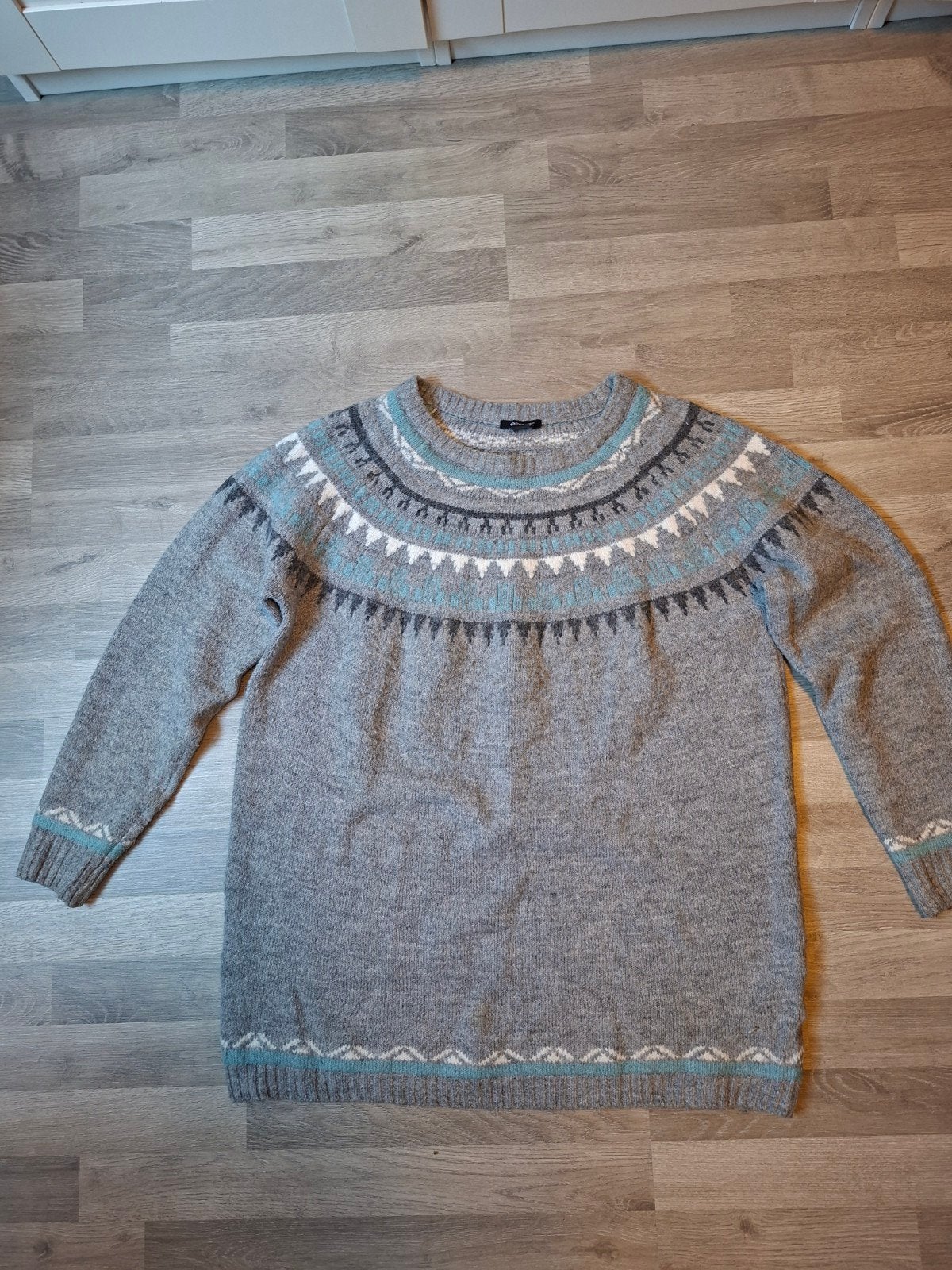 Esmara trui met Noorse print - Maat M, Esmara, Ophalen of Verzenden, Maat 38/40 (M), Grijs