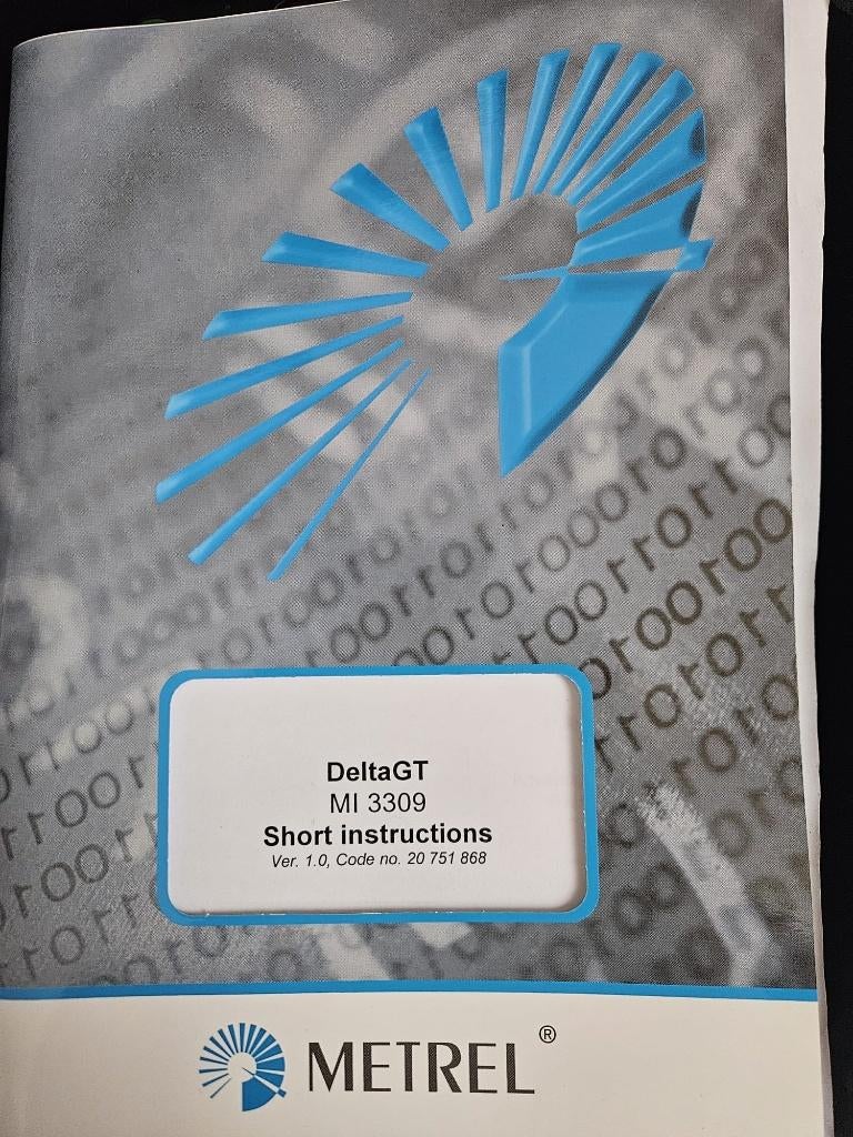 METREL DELTA GT MI 3309, Doe-het-zelf en Verbouw, Meetapparatuur, Ophalen, Nieuw, Elektriciteit