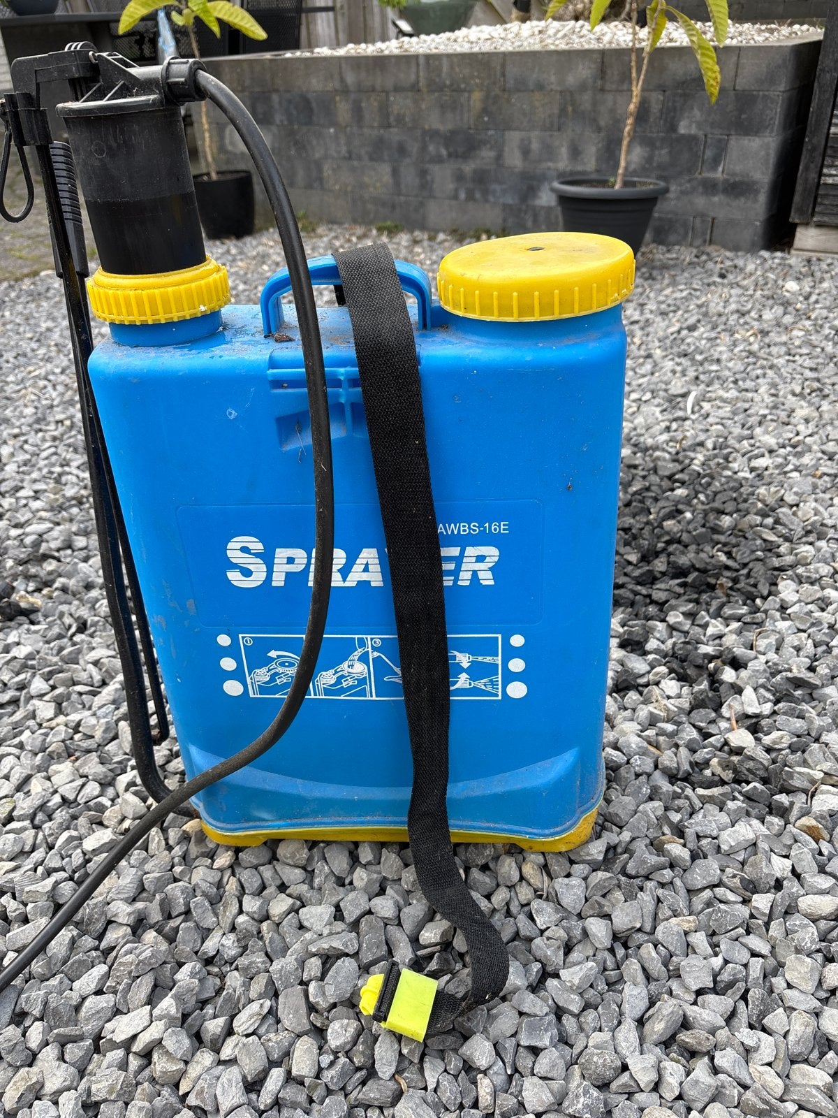 Handsproeier / Drukspuit - 16L, Ophalen of Verzenden, Gebruikt, Handsproeier