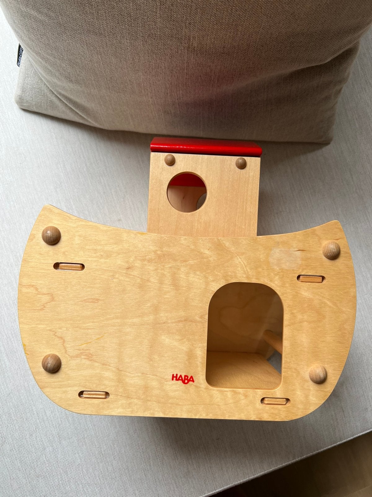 Haba houten boot / ark van Noach, Ophalen of Verzenden, Zo goed als nieuw