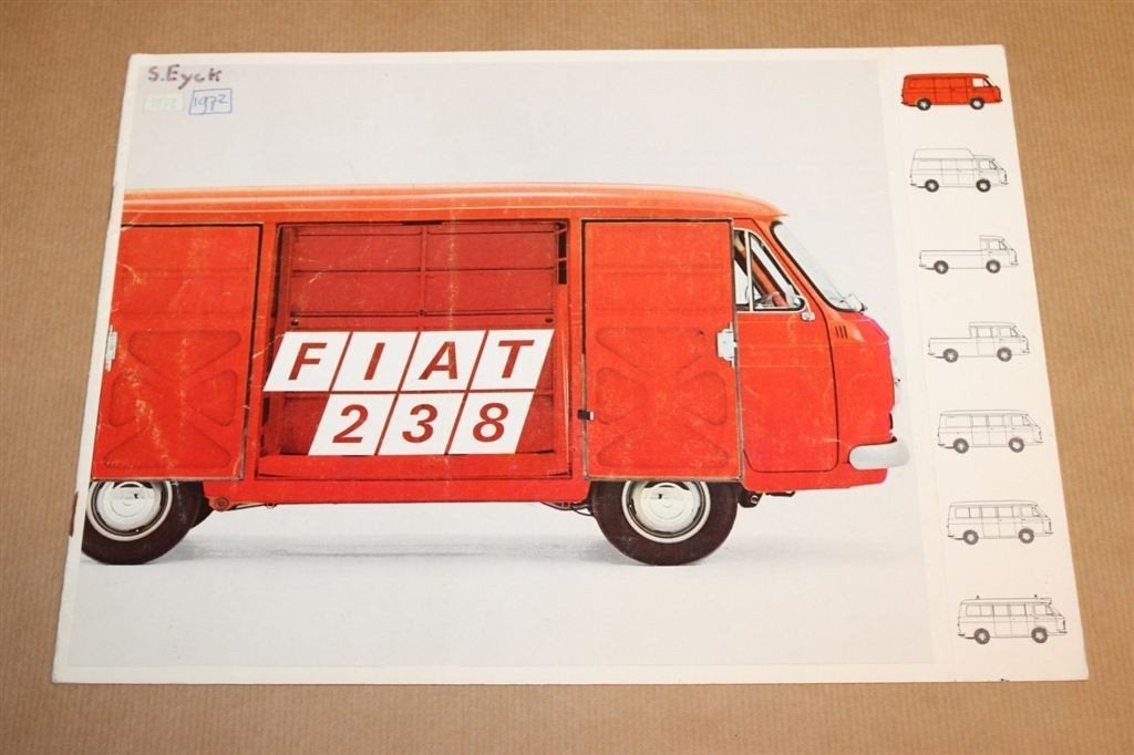 Zeldzame reclame-uitgave - Fiat 238 [bestelbusje] 1972 !!, Ophalen of Verzenden, Zo goed als nieuw, Overige merken