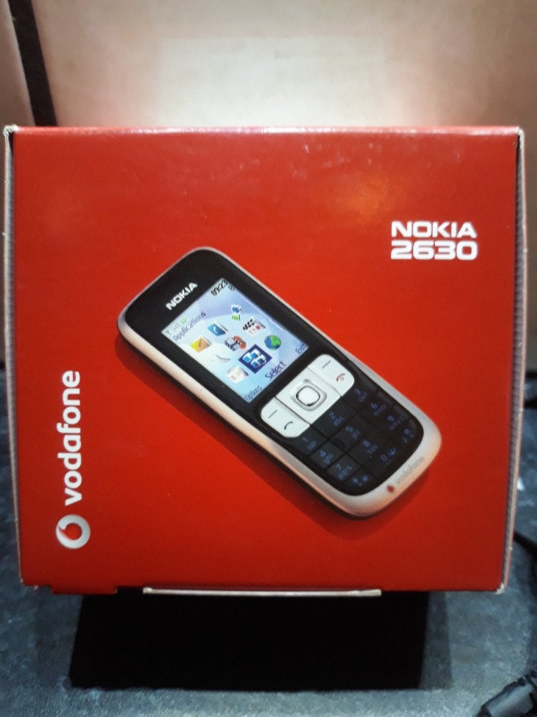 Nokia 2630 Klassieke Mobiele Telefoon NIEUW IN DOOS Vodafone, Verzenden, Zwart, Fysiek toetsenbord, Nieuw
