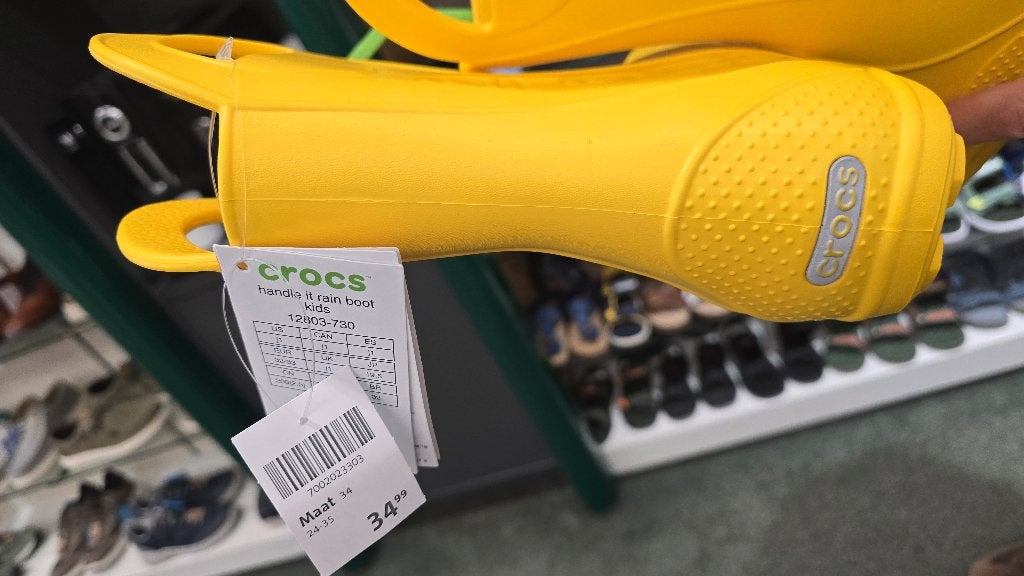 crocs laarsjes 33/34 NIEUW, Crocs, Jongen of Meisje, Overige typen, Nieuw