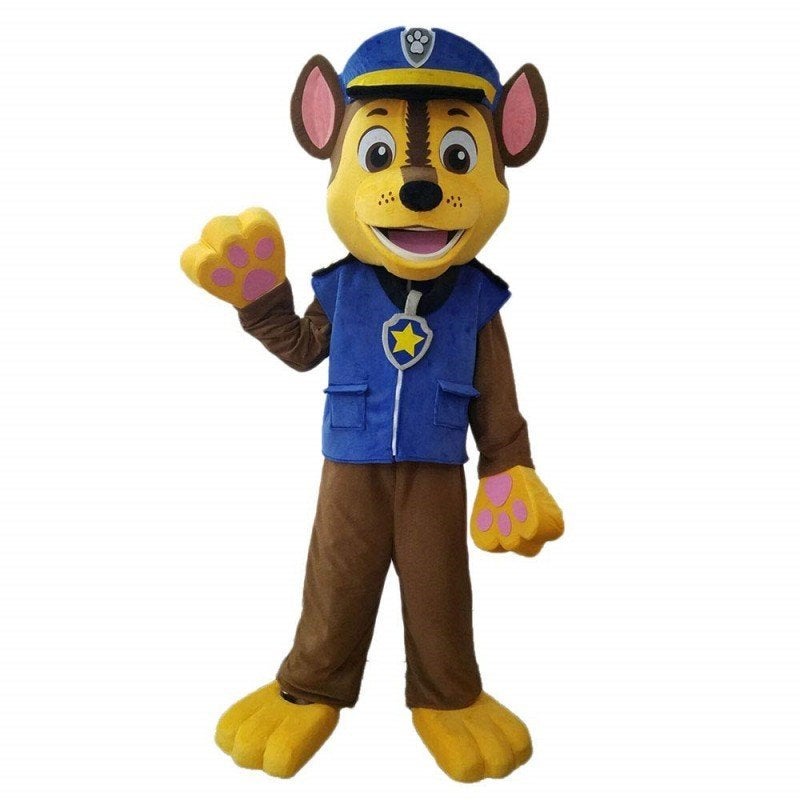 Chase PAW Patrol mascotte te huur, Ophalen, Zo goed als nieuw, Verjaardag