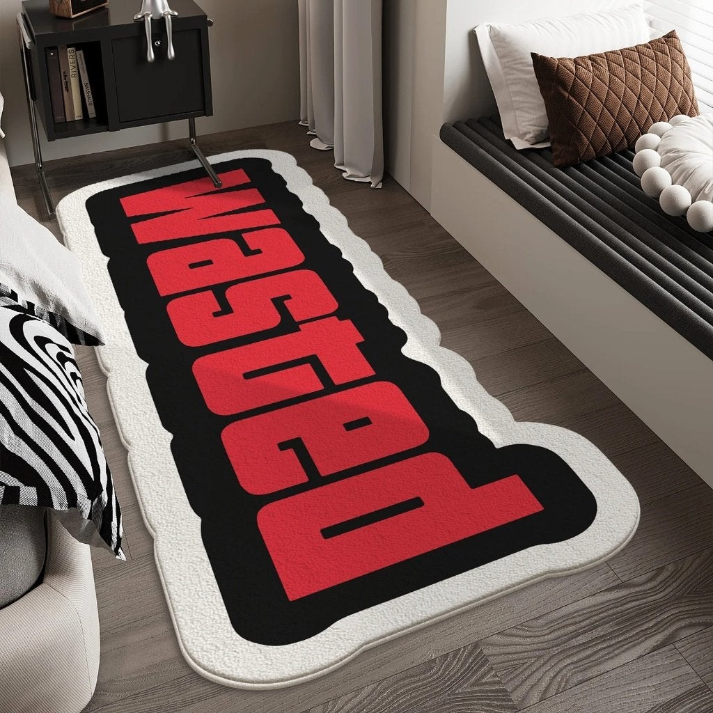 Prachtige vloermat anti-slip Wasted (140x50cm), Huis en Inrichting, Stoffering | Tapijten en Kleden, 100 tot 150 cm, Nieuw, Rechthoekig