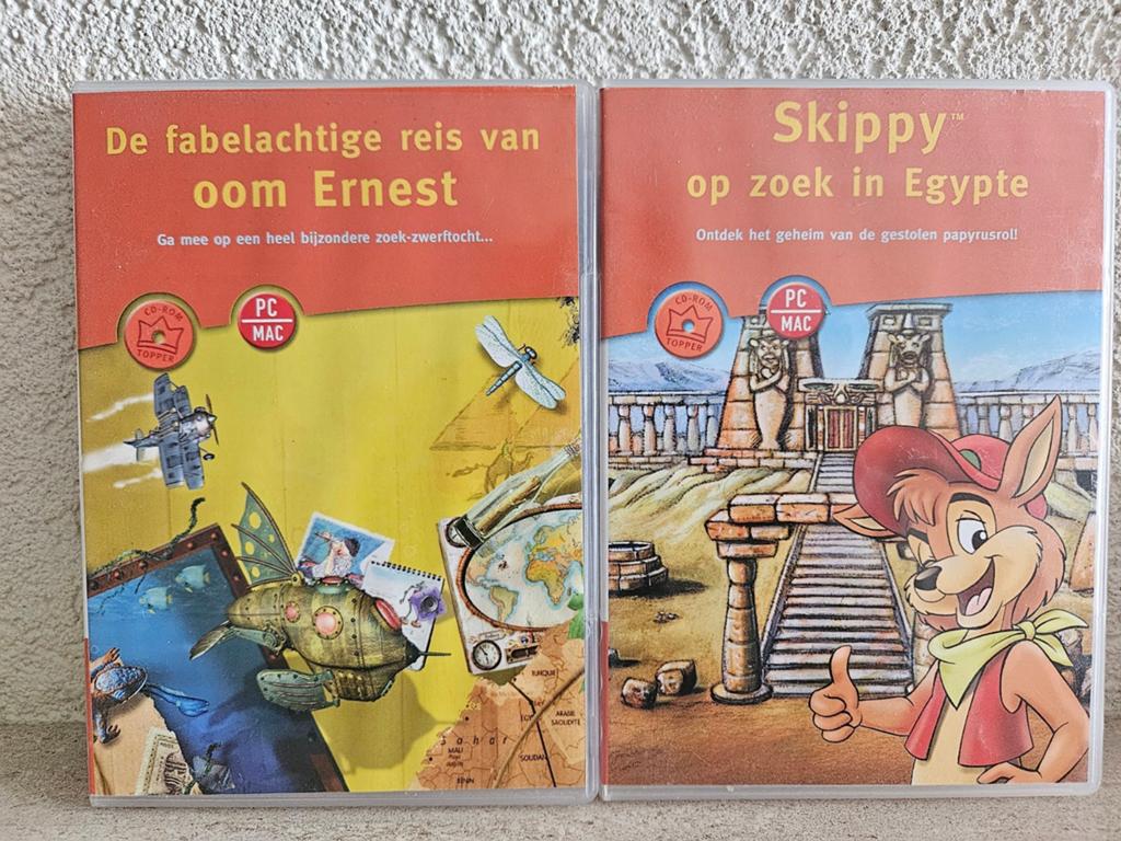 De reis van oom Ernest & Skippy in Egypte, Spelcomputers en Games, Games | Pc, Puzzel en Educatief, 1 speler, Ophalen of Verzenden