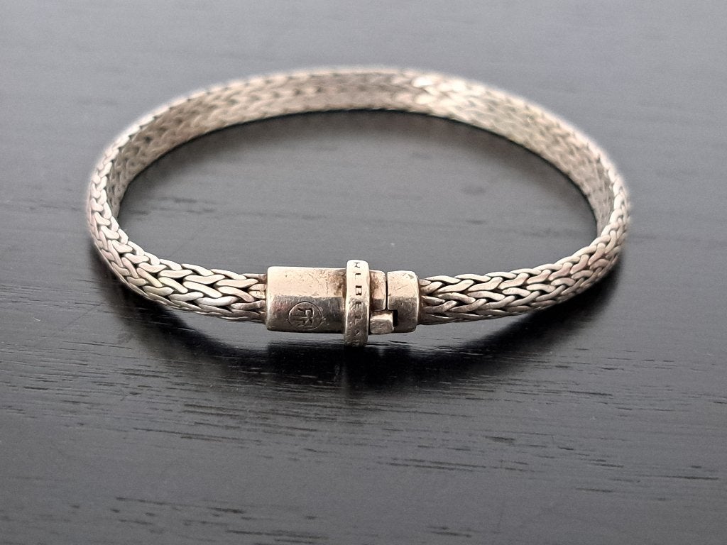 Zilveren armband (925) Rebel en Rose., Ophalen of Verzenden, Zo goed als nieuw, Zilver, Zilver