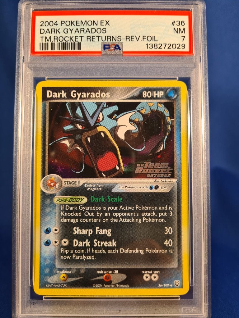 Dark Gyarados 36/109 - Team Rocket Returns (Reverse Holo) (P, Hobby en Vrije tijd, Verzenden, Gebruikt