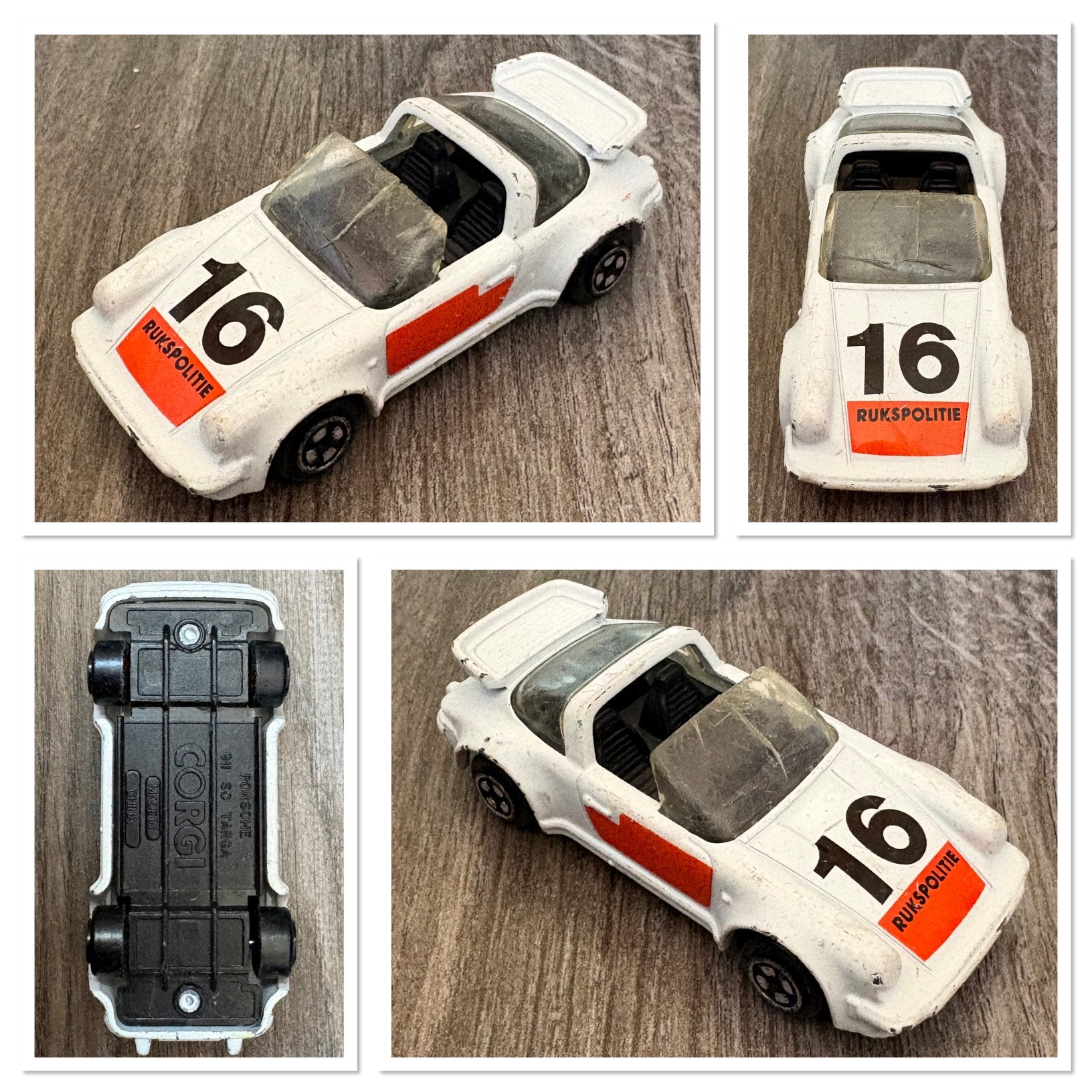 RijksPolitie: Porsche SC Targa (Corgi), Ophalen of Verzenden