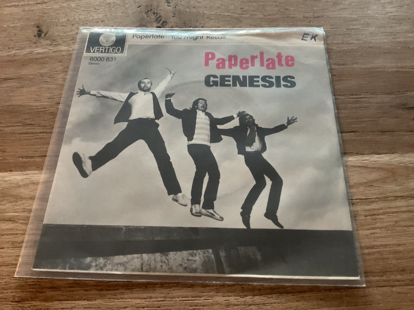 Genesis, Paperlate, Cd's en Dvd's, Vinyl Singles, Ophalen of Verzenden, 7 inch, Pop