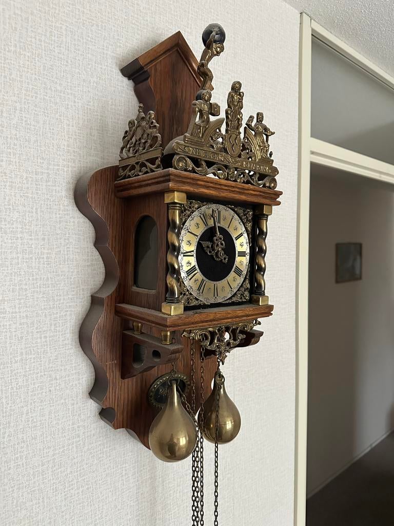 Antieke Friese Stoelklok, Antiek en Kunst, Ophalen