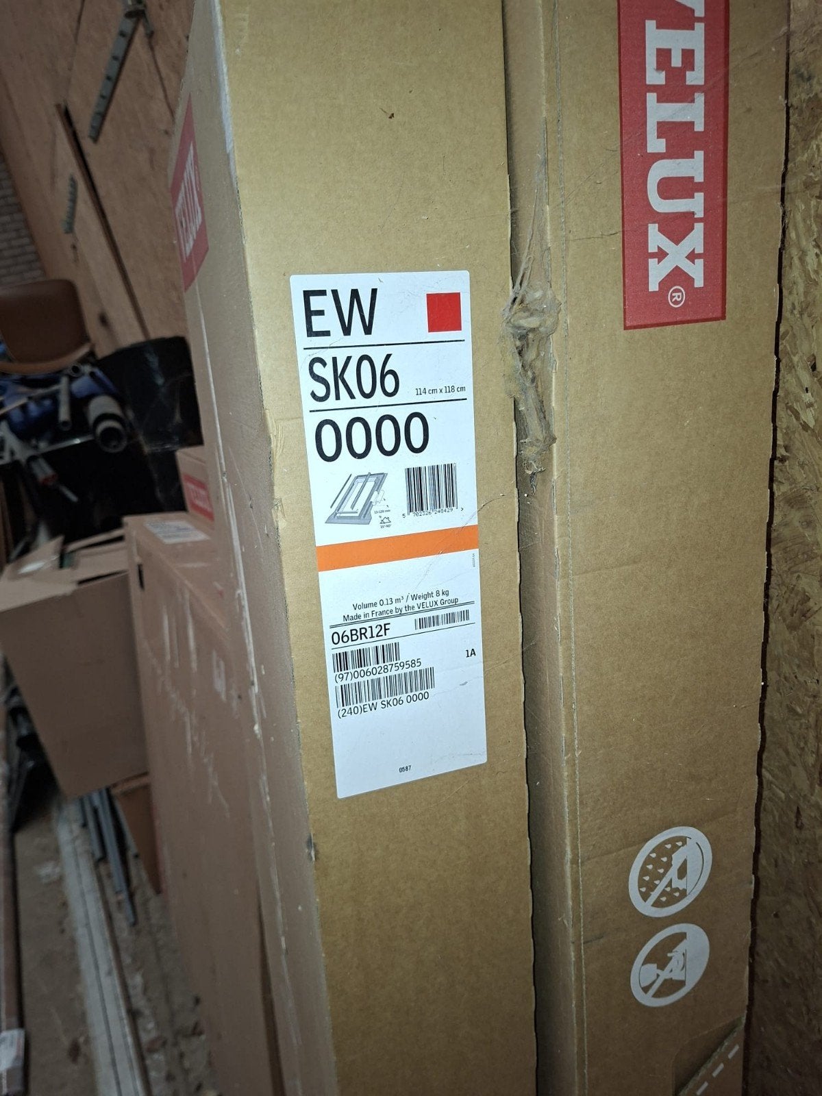 dakramen 1 stuks Velux en 1maal renovatie gootstuk, Doe-het-zelf en Verbouw, Glas en Ramen, Ophalen of Verzenden, Minder dan 80 cm