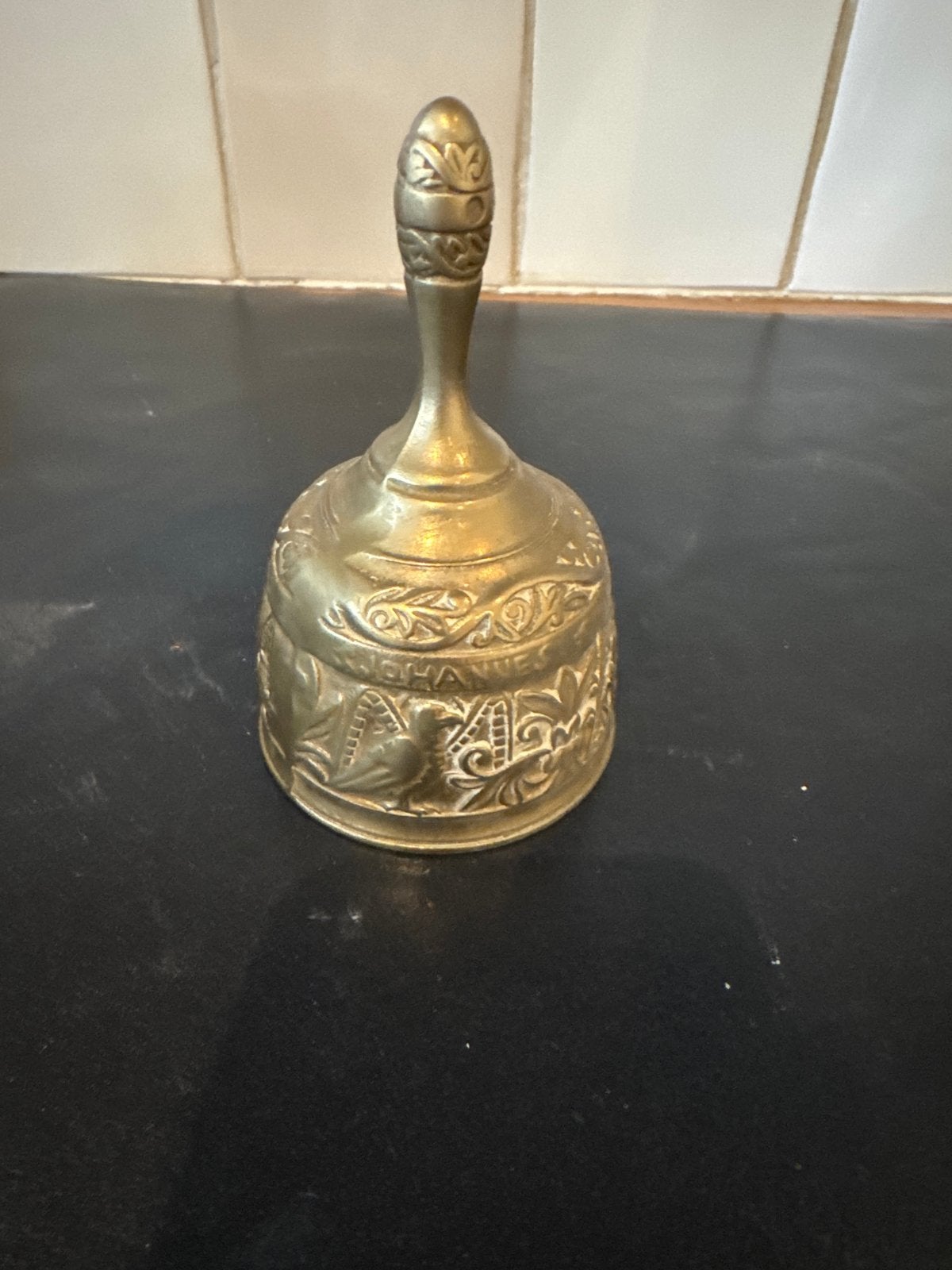 Antieke bronzen bel - Geen beschadigingen, Antiek en Kunst, Ophalen, Brons