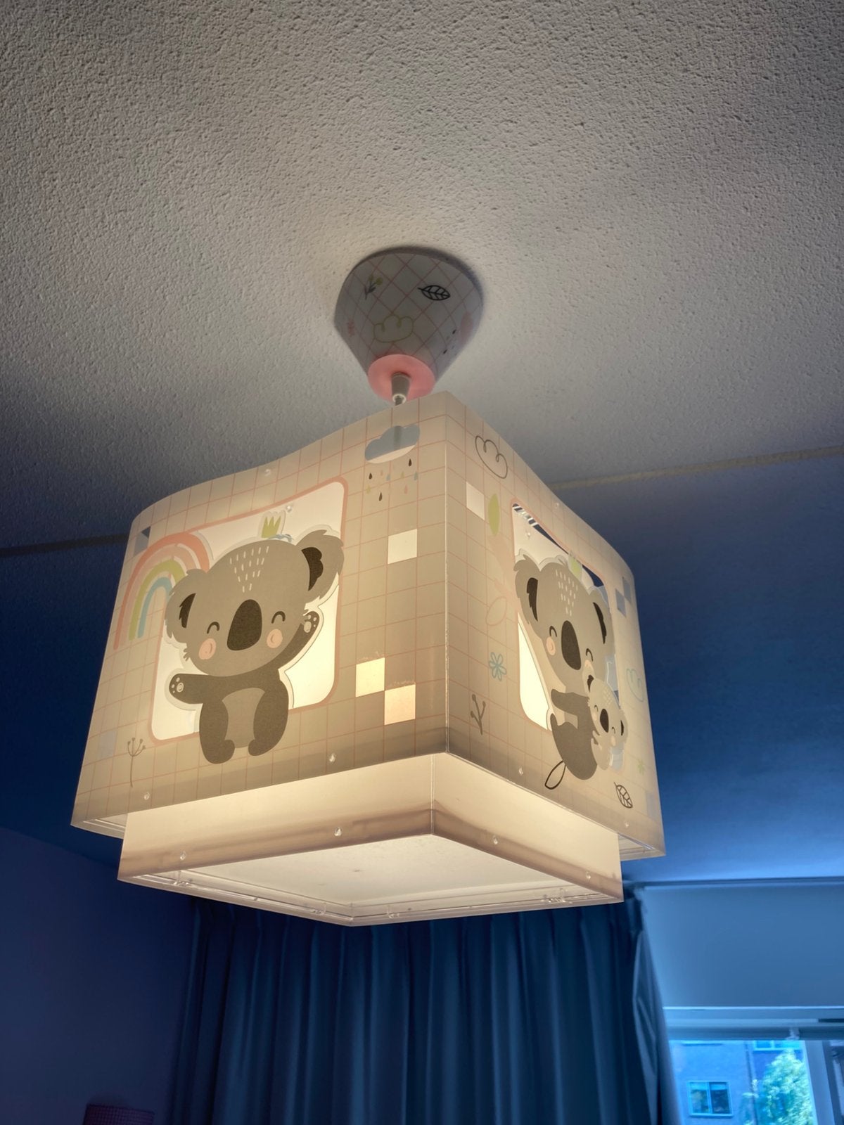 Schattige koala lamp, zgan, Ophalen, Zo goed als nieuw, Kunststof, E27 (groot)