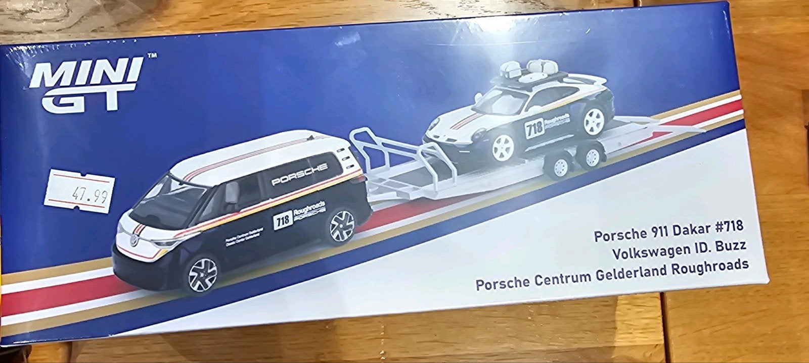 Mini GT Porsche 911 Dakar & VW ID. Buzz Set, Nieuw, Ophalen of Verzenden, Mini GT, Niet gespecificeerd